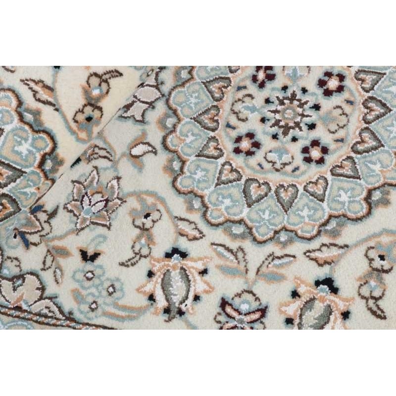 tappeto persia nain fine con seta cm.73x200 1