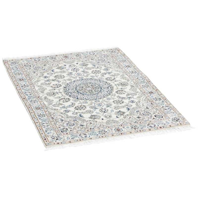 tappeto persia nain fine con seta cm 98x142 3