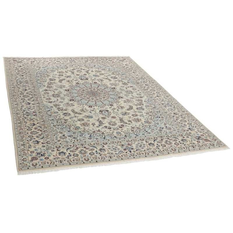 tappeto persia nain fine con seta cm 258x355 3