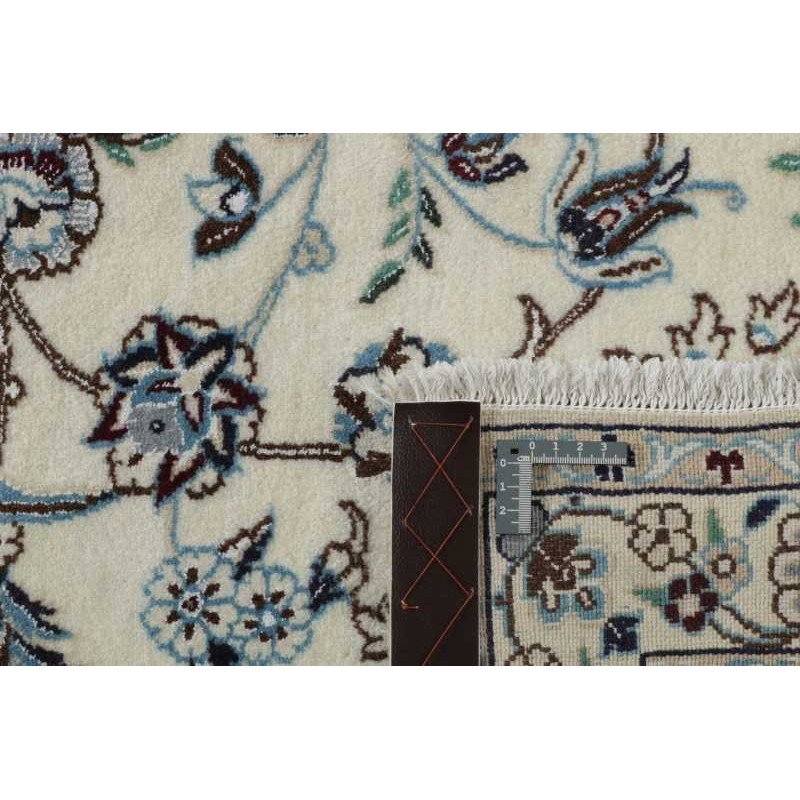tappeto persia nain fine con seta cm.240x353 0