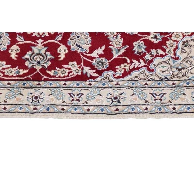 tappeto persia nain fine con seta cm 100x152 2