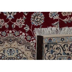 tappeto persia nain fine con seta cm 117x184 2