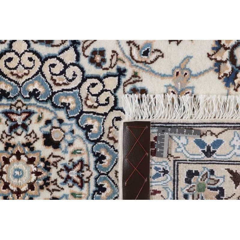 tappeto persia nain fine con seta cm.91x138 0