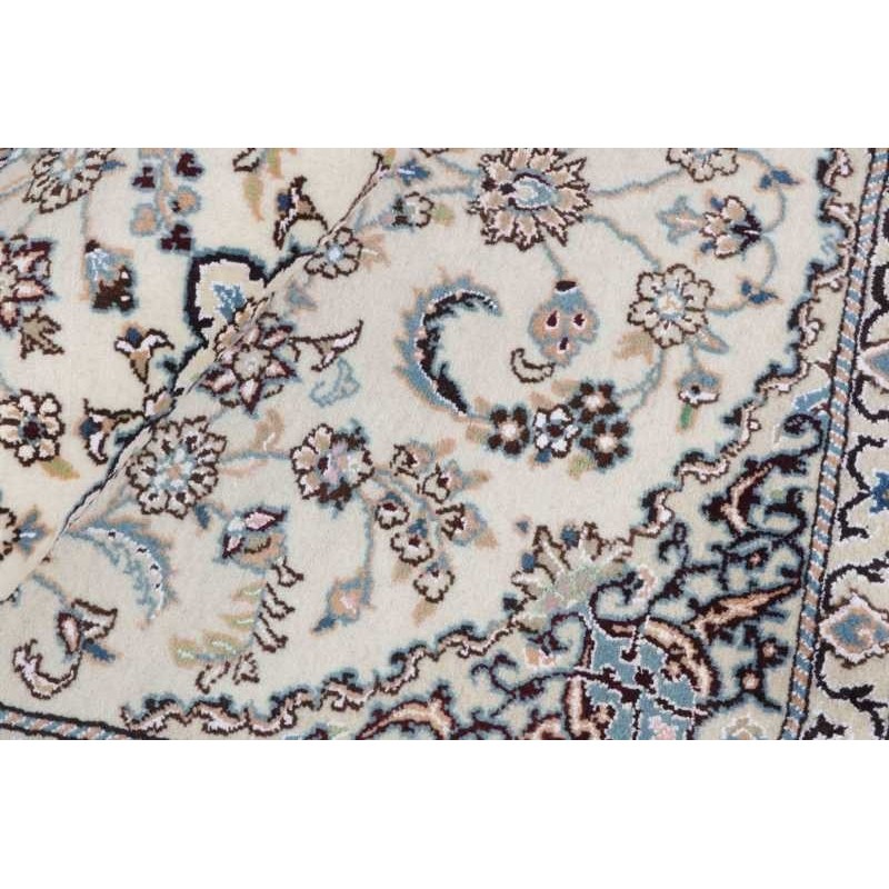 tappeto persia nain fine con seta cm.90x135 1