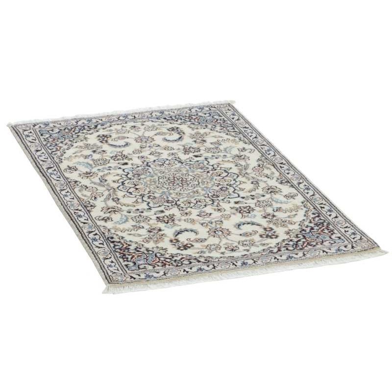 tappeto persia nain fine con seta cm 90x135 3