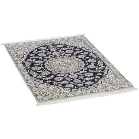 tappeto persia nain fine con seta cm 92x138 3