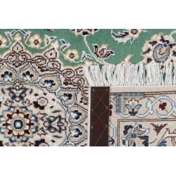 tappeto persia nain fine con seta cm 91x138 2