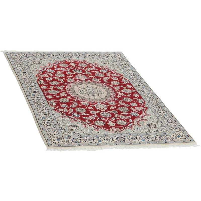 tappeto persia nain fine con seta cm 116x183 3