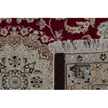 tappeto persia nain fine con seta cm.116x171 0