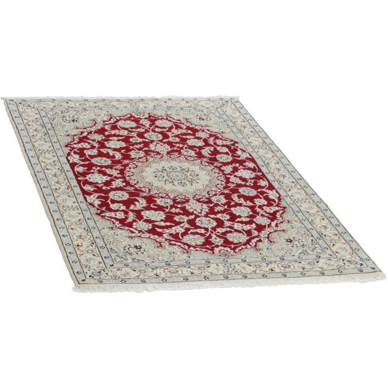 tappeto persia nain fine con seta cm 116x171 3