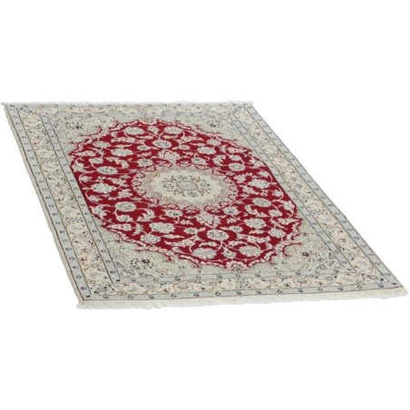 tappeto persia nain fine con seta cm 116x171 3
