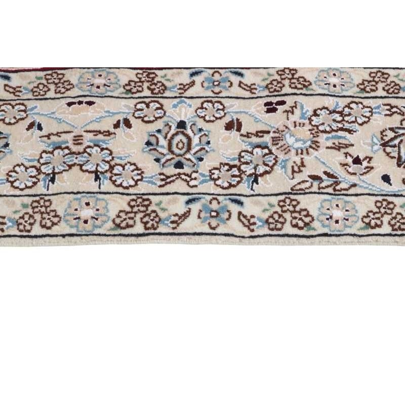 tappeto persia nain fine con seta cm 154x251 2