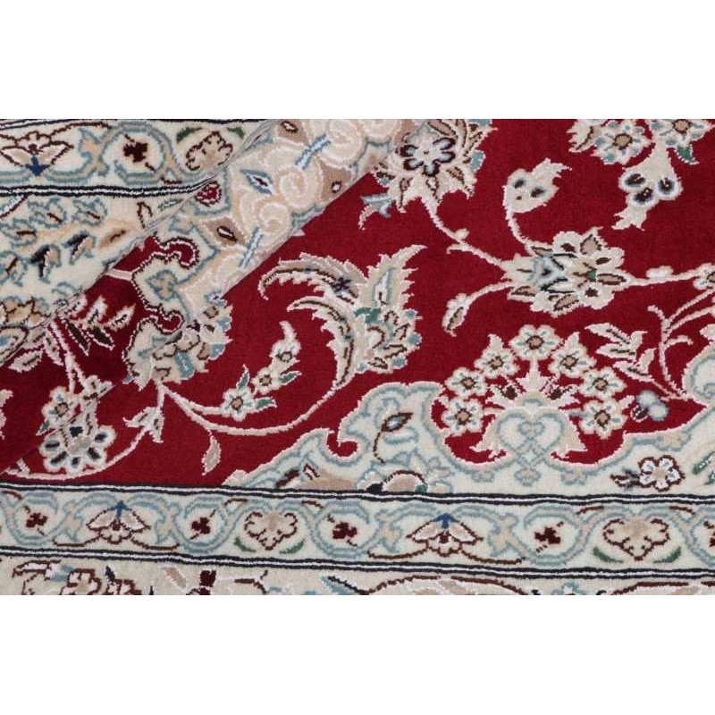 tappeto persia nain fine con seta cm.152x244 1