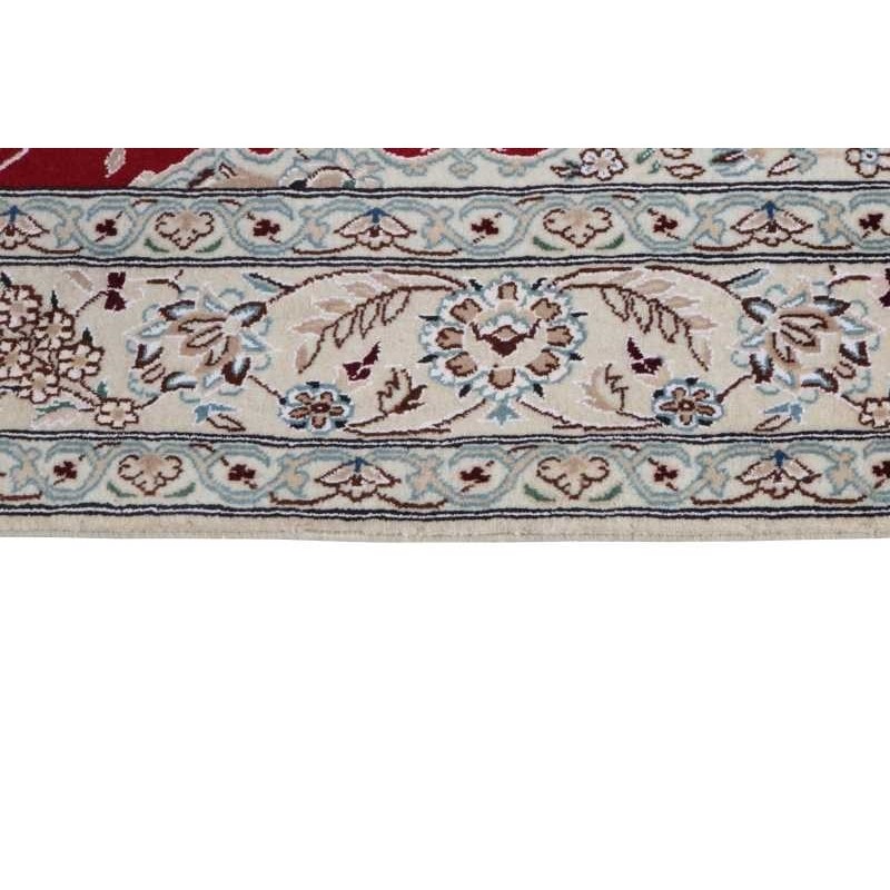 tappeto persia nain fine con seta cm 152x244 2
