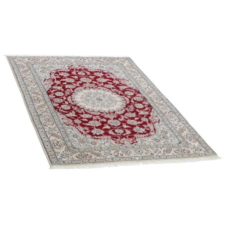 tappeto persia nain fine con seta cm 152x244 3