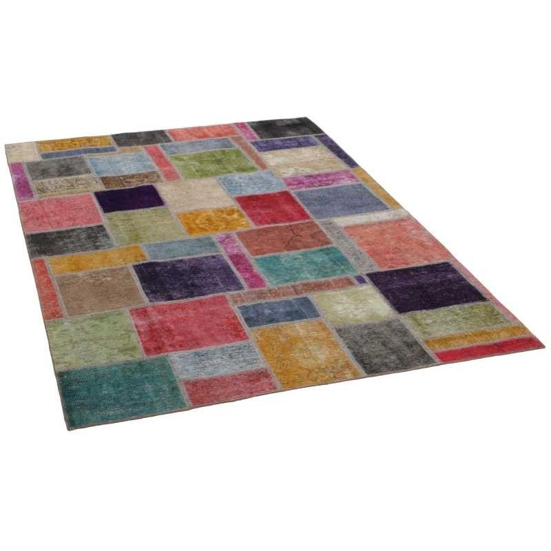 tappeto persia vintage patchwork cm 196x298 2