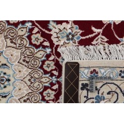 tappeto persia nain fine con seta cm 120x181 2