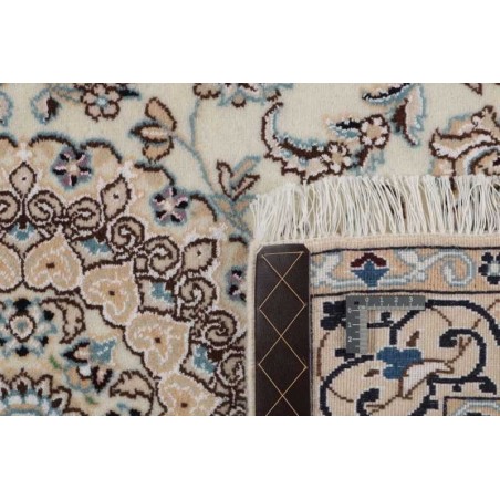tappeto persia nain fine con seta cm.115x177 0