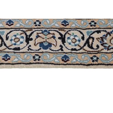 tappeto persia nain fine con seta cm 115x177 2