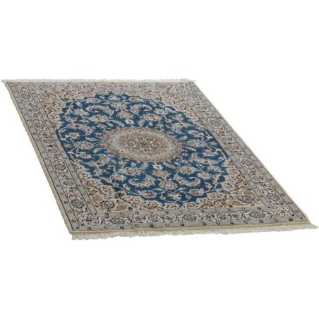 tappeto persia nain fine con seta cm 113x175 3