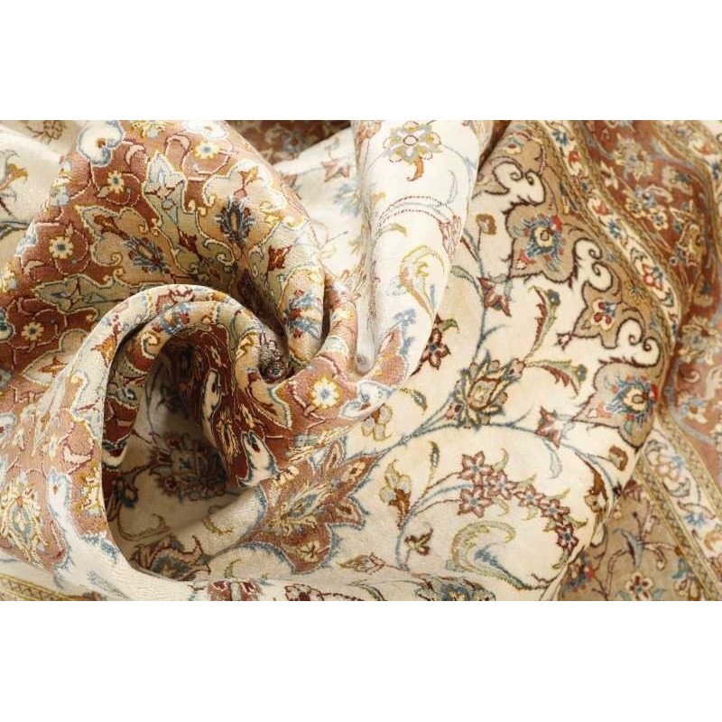 tappeto persia ghom seta cm 130x197 5