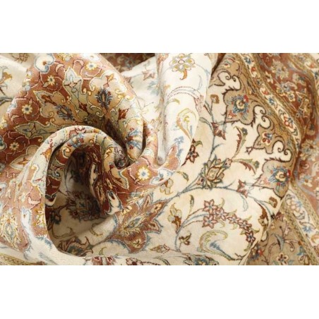 tappeto persia ghom seta cm 130x197 5