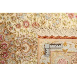 tappeto persia ghom seta cm 102x152 2