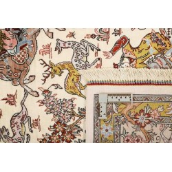 tappeto persia ghom seta cm 98x148 2
