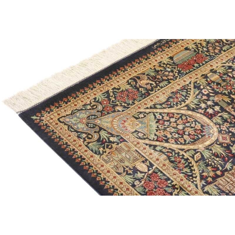 tappeto persia ghom seta cm 99x157 6
