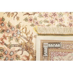 tappeto persia ghom seta cm 100x148 2