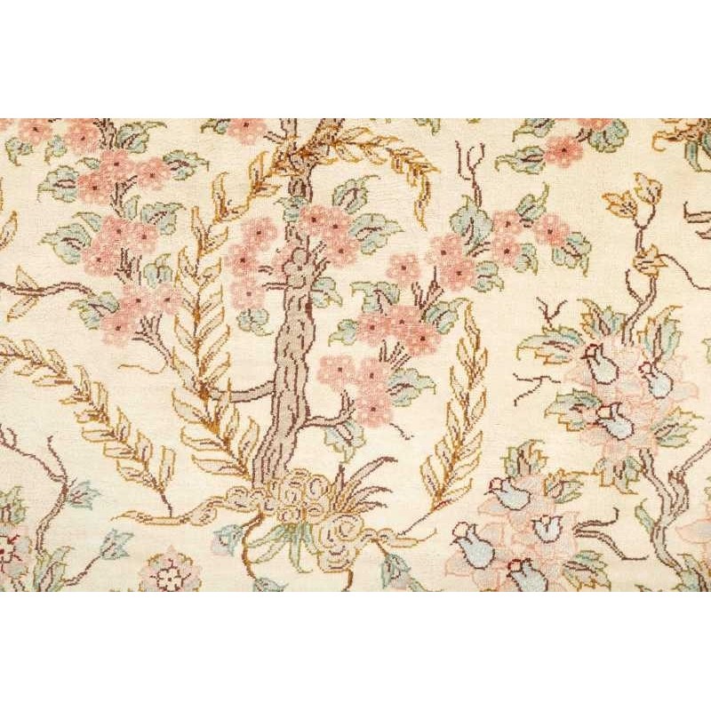 tappeto persia ghom seta cm 100x148 7