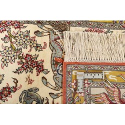tappeto persia ghom seta cm 103x152 2