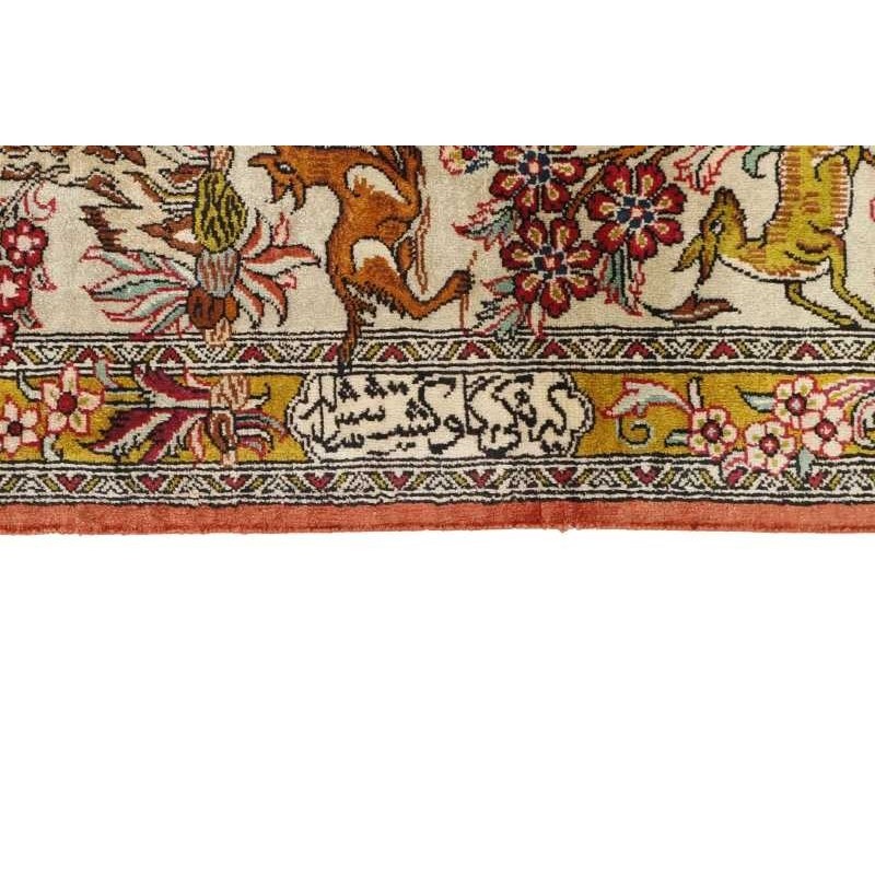 tappeto persia ghom seta cm 103x152 4