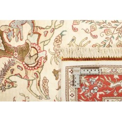 tappeto persia ghom seta cm 77x114 2