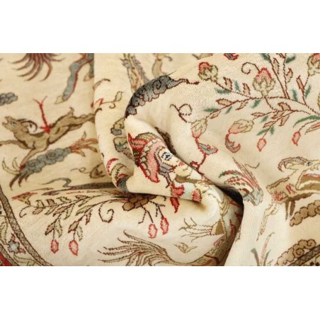 tappeto persia ghom seta cm 77x114 5
