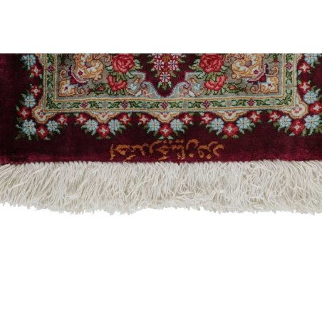 tappeto persia ghom seta cm 30x40 2