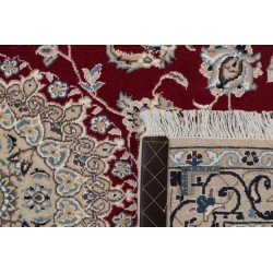 tappeto persia nain fine con seta cm 115x180 2