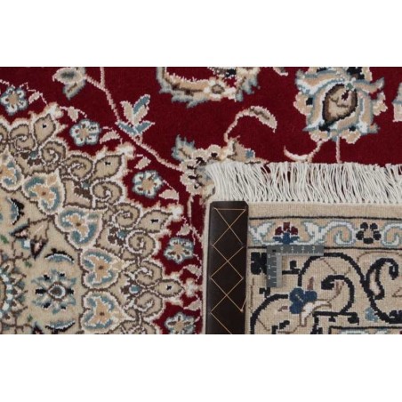 tappeto persia nain fine con seta cm.115x180 0