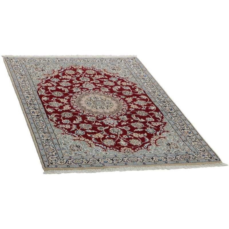 tappeto persia nain fine con seta cm 116x178 3