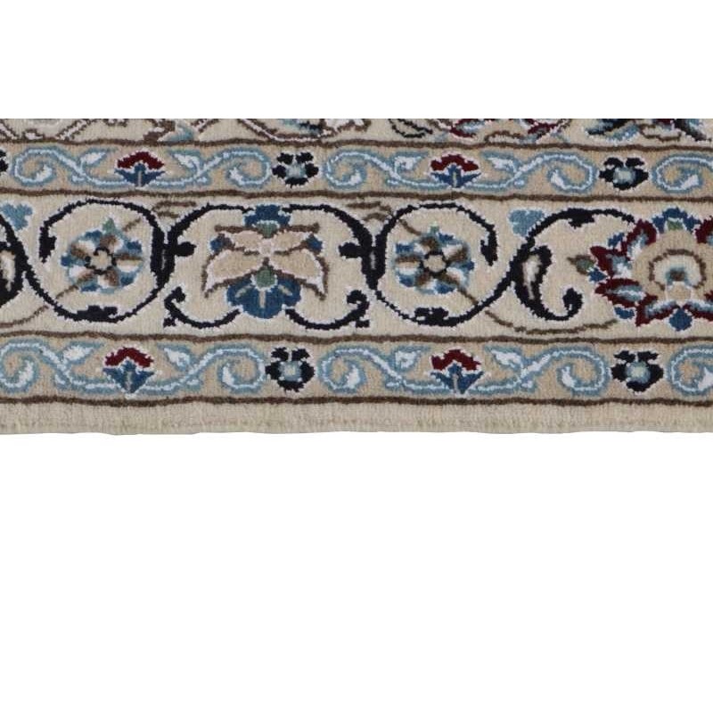 tappeto persia nain fine con seta cm 118x186 2