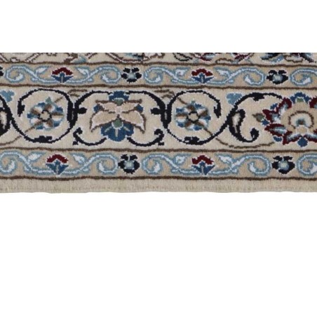 tappeto persia nain fine con seta cm 118x186 2
