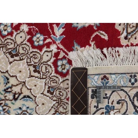 tappeto persia nain fine con seta cm.118x181 0