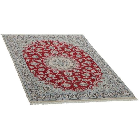 tappeto persia nain fine con seta cm 118x181 3
