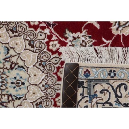tappeto persia nain fine con seta cm.117x177 0
