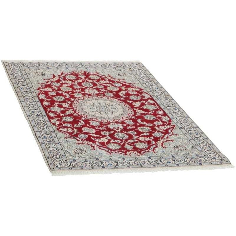 tappeto persia nain fine con seta cm 117x177 3