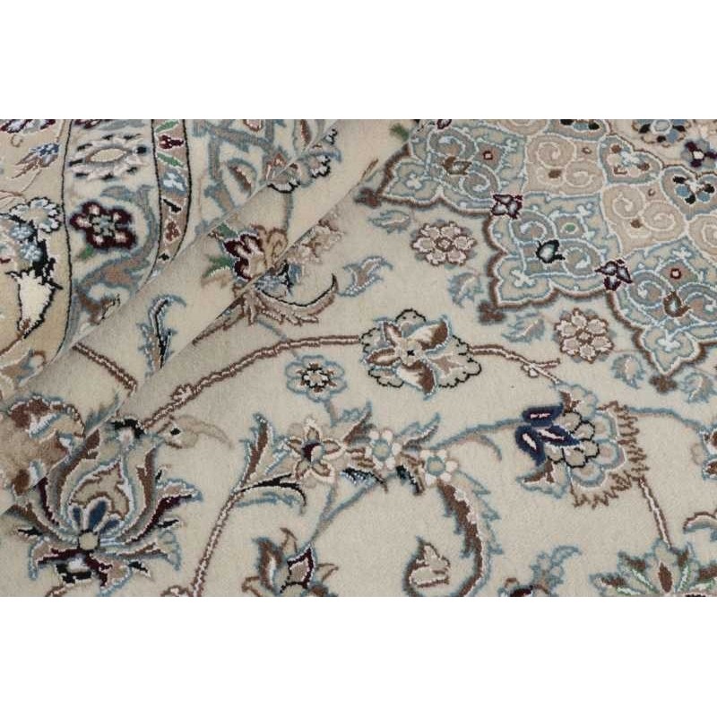 tappeto persia nain fine con seta cm.246x376 1