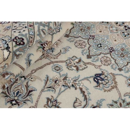 tappeto persia nain fine con seta cm.246x376 1