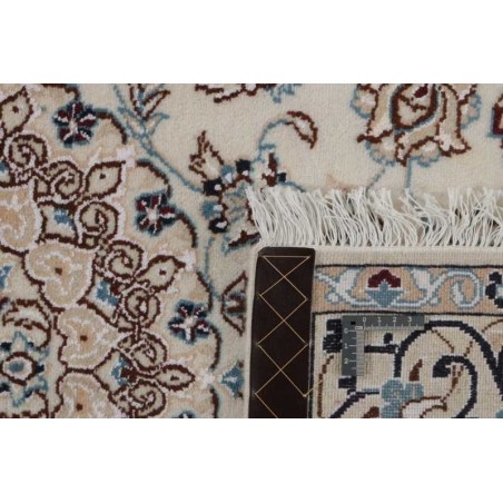 tappeto persia nain fine con seta cm.117x180 0