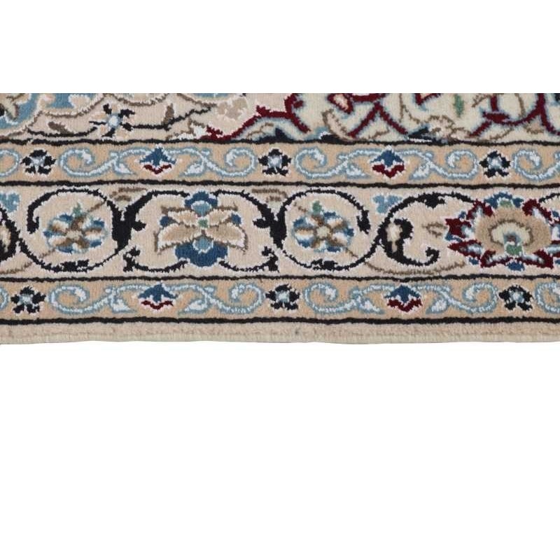 tappeto persia nain fine con seta cm 116x182 2