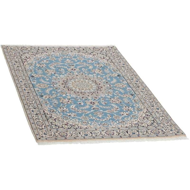 tappeto persia nain fine con seta cm 116x182 3